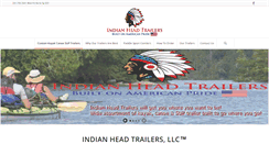 Desktop Screenshot of indianheadtrailers.com